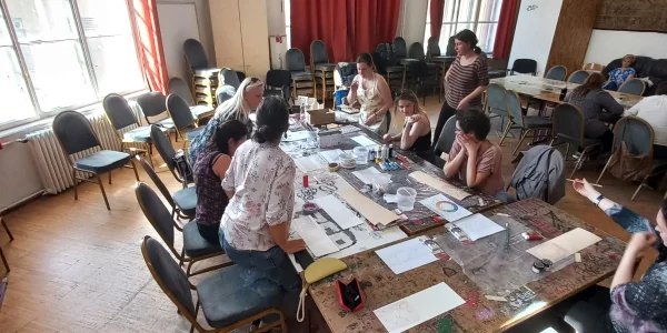 Szépmíves workshop a Kisképzőben